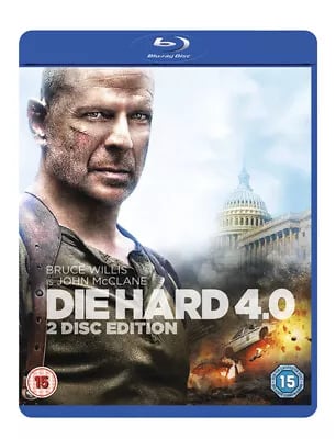 Die Hard 4.0 (2013) Bruce Willis, Wiseman (DIR) cert 15 2 discs Blu-Ray Pre-Owned