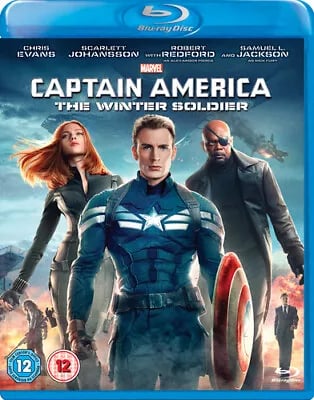 Captain America: The Winter Soldier (2014) Chris Evans, Russo (DIR) Blu-Ray Pre-Owned