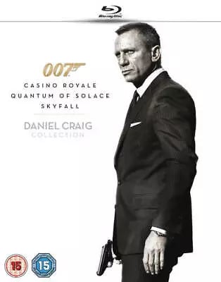 Casino Royale/Quantum of Solace/Skyfall (2013) Daniel Craig, Campbell Blu-Ray Pre-Owned