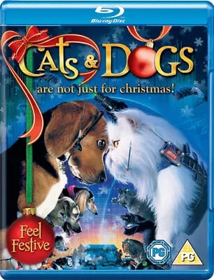 Cats & Dogs (2010) Sean Hayes, Guterman (DIR) cert PG Blu-Ray Pre-Owned