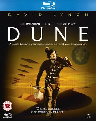 Dune (2012) Francesca Annis, Lynch (DIR) cert 12 Blu-Ray Pre-Owned