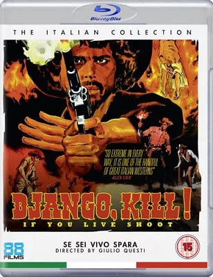 Django Kill - If You Live, Shoot! (2017) Tomas Milian, Questi (DIR) Blu-Ray Pre-Owned