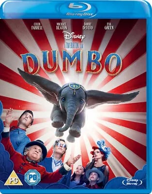 Dumbo (2019) Colin Farrell, Burton (DIR) cert PG Blu-Ray Pre-Owned Dumbo (2019) Colin Farrell, Burton (DIR) cert PG Blu-Ray Pre-Owned
