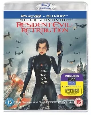Resident Evil: Retribution (2013) Milla Jovovich, Anderson (DIR) cert Blu-Ray Pre-Owned