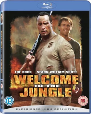 Welcome to the Jungle (2008) The Rock, Perg (DIR) cert 15 Blu-Ray Pre-Owned