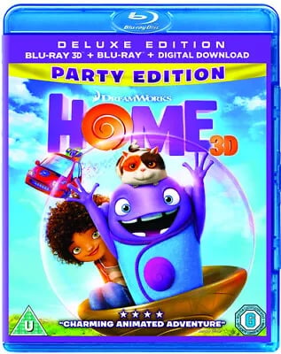 Home (2015) Tim Johnson cert U Blu-Ray Pre-Owned