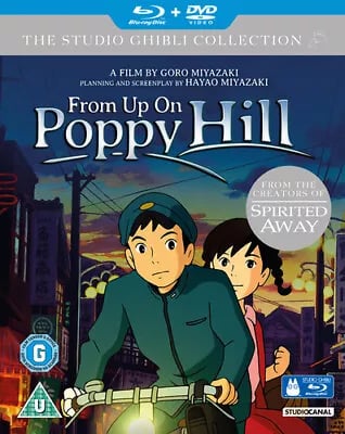 From Up On Poppy Hill (2013) Goro Miyazaki cert U 2 discs Blu-Ray Pre-Owned