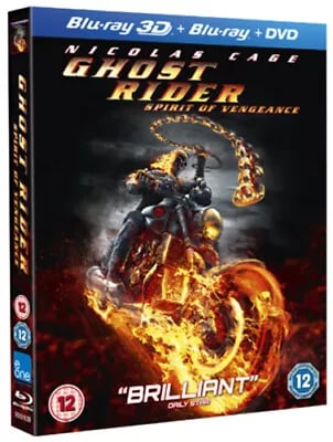 Ghost Rider: Spirit of Vengeance (2012) Nicolas Cage, Neveldine (DIR) Blu-Ray Pre-Owned