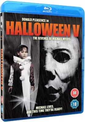 Halloween 5 - The Revenge of Michael Myers (2012) Donald Pleasence, Blu-Ray Pre-Owned