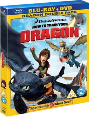 How to Train Your Dragon (2010) Dean DeBlois cert PG Blu-Ray Pre-Owned