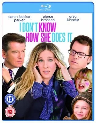 I Don't Know How She Does It (2012) Sarah Jessica Parker, McGrath (DIR) Blu-Ray Pre-Owned