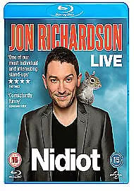 Jon Richardson: Nidiot (2014) Jon Richardson cert 15 Blu-Ray Pre-Owned