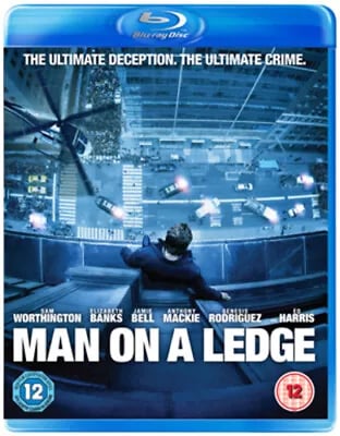 Man On a Ledge (2012) Jamie Bell, Leth (DIR) cert 12 Blu-Ray Pre-Owned Man On a Ledge (2012) Jamie Bell, Leth (DIR) cert 12 Blu-Ray Pre-Owned