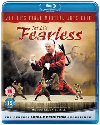 Fearless (2009) Jet Li, Yu (DIR) cert 15 Blu-Ray Pre-Owned