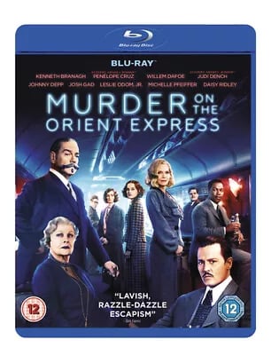 Murder On the Orient Express (2018) Kenneth Branagh cert 12 Blu-Ray Pre-Owned