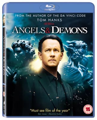 Angels and Demons (2009) Tom Hanks, Howard (DIR) cert 15 Blu-Ray Pre-Owned