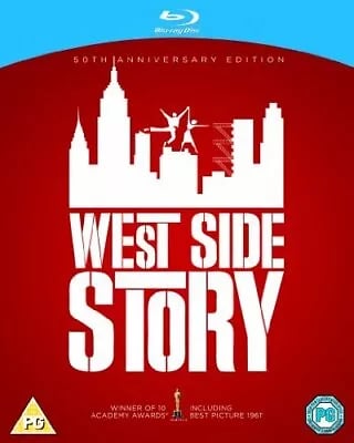 West Side Story (2011) Natalie Wood, Robbins (DIR) cert PG 2 discs Blu-Ray Pre-Owned