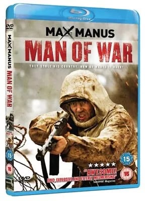 Max Manus - Man of War (2009) Aksel Hennie, Rønning (DIR) cert 15 Blu-Ray Pre-Owned