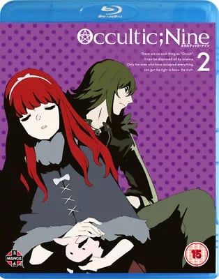 Occultic;nine: Volume 2 (2018) Chiyomaru Shikura cert 15 2 discs Blu-Ray Pre-Owned