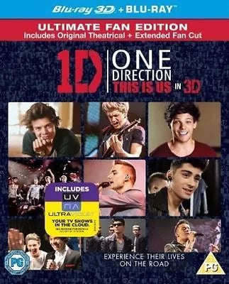 One Direction: This Is Us (2013) Morgan Spurlock cert PG 2 discs Blu-Ray Pre-Owned