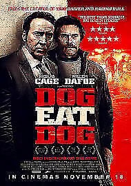 Dog Eat Dog (2017) Nicolas Cage, Schrader (DIR) cert 18 Blu-Ray Pre-Owned
