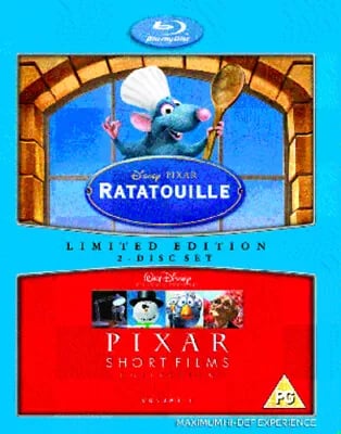 Ratatouille/Pixar Short Films Collection (2008) Brad Bird, Pinkava Blu-Ray Pre-Owned