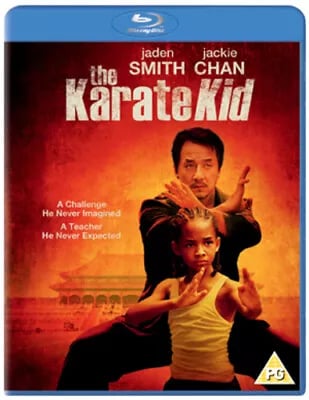 The Karate Kid (2011) Jaden Smith, Zwart (DIR) cert PG Blu-Ray Pre-Owned