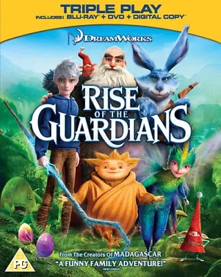 Rise of the Guardians (2013) Peter Ramsey cert PG 2 discs Blu-Ray Pre-Owned