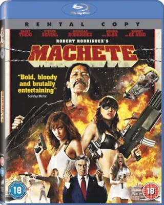 Machete (2011) Danny Trejo, Maniquis (DIR) cert 18 Blu-Ray Pre-Owned