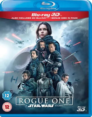 Rogue One - A Star Wars Story (2017) Felicity Jones, Edwards (DIR) cert Blu-Ray Pre-Owned Rogue One - A Star Wars Story (2017) Felicity Jones, Edwards (DIR) cert Blu-Ray Pre-Owned