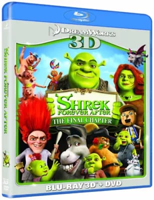 Shrek: Forever After - The Final Chapter (2011) Mike Mitchell cert U 3 Blu-Ray Pre-Owned
