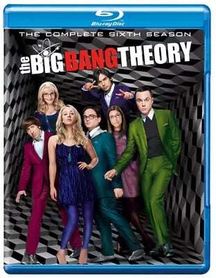 The Big Bang Theory: The Complete Sixth Season (2013) Johnny Galecki Blu-Ray Pre-Owned