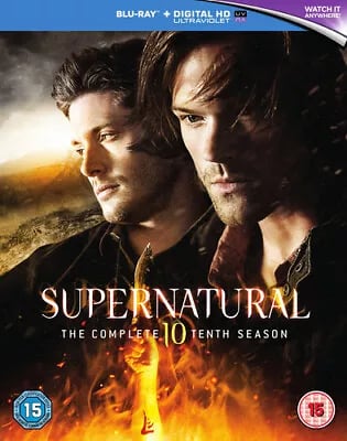 Supernatural: The Complete Tenth Season (2016) Jared Padalecki cert 15 Blu-Ray Pre-Owned