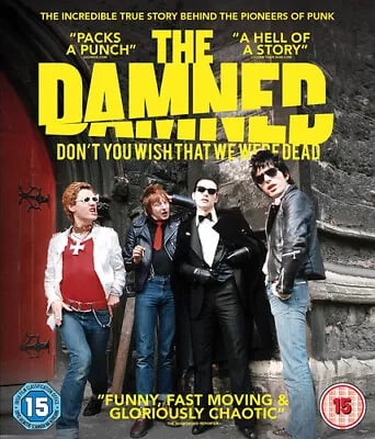 The Damned: Don't You Wish That We Were Dead (2017) Wes Orshoski cert Blu-Ray Pre-Owned