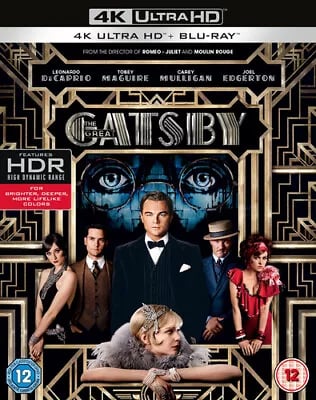 The Great Gatsby (2016) Leonardo DiCaprio, Luhrmann (DIR) cert 12 2 Blu-Ray Pre-Owned