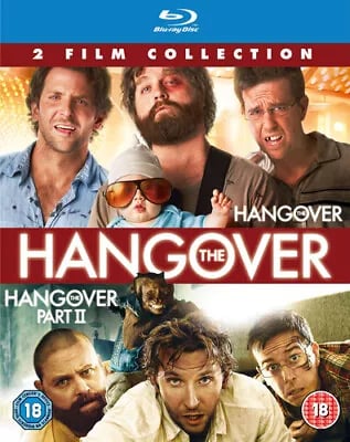 The Hangover/The Hangover: Part 2 (2012) Bradley Cooper, Phillips (DIR) Blu-Ray Pre-Owned