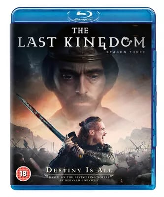The Last Kingdom: Season Three (2019) Alexander Dreymon cert 18 4 discs Blu-Ray Pre-Owned