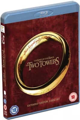 The Lord of the Rings: The Two Towers - Extended Cut (2012) Elijah Blu-Ray Pre-Owned