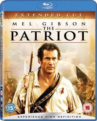 The Patriot (2007) Mel Gibson, Emmerich (DIR) cert 15 Blu-Ray Pre-Owned