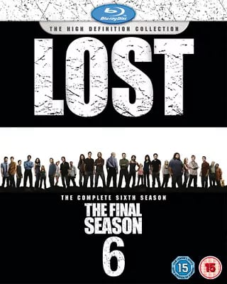Lost: The Complete Sixth Season (2010) Naveen Andrews cert 15 5 discs Blu-Ray Pre-Owned