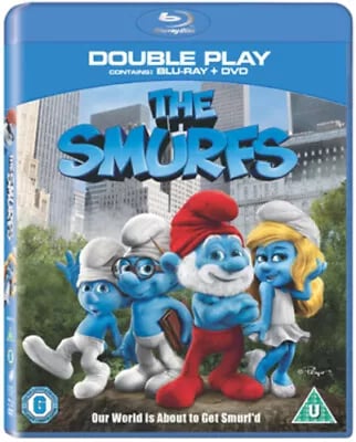 The Smurfs (2011) Neil Patrick Harris, Gosnell (DIR) cert U 2 discs Blu-Ray Pre-Owned