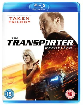 The Transporter Refuelled (2015) Ed Skrein, Delamarre (DIR) cert 15 Blu-Ray Pre-Owned