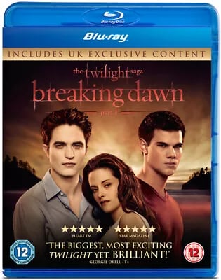The Twilight Saga: Breaking Dawn - Part 1 (2013) Kristen Stewart, Blu-Ray Pre-Owned The Twilight Saga: Breaking Dawn - Part 1 (2013) Kristen Stewart, Blu-Ray Pre-Owned