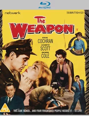 The Weapon (2021) Steve Cochran, Guest (DIR) cert PG Blu-Ray Pre-Owned