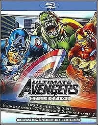 Ultimate Avengers/Ultimate Avengers 2: Rise of the Panther (2011) Curt Blu-Ray Pre-Owned