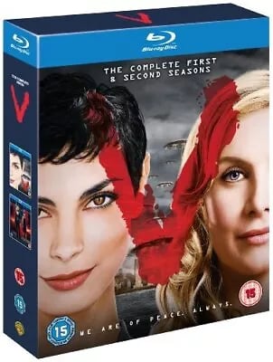 V: The Complete First and Second Seasons (2011) Elizabeth Mitchell cert Blu-Ray Pre-Owned