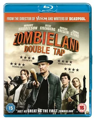 Zombieland: Double Tap (2020) Woody Harrelson, Fleischer (DIR) cert 15 Blu-Ray Pre-Owned
