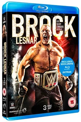 WWE: Brock Lesnar - Eat. Sleep. Conquer. Repeat. (2016) Brock Lesnar Blu-Ray Pre-Owned