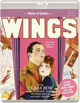 Wings - The Masters of Cinema Series (2014) Clara Bow, Wellman (DIR) Blu-Ray Pre-Owned