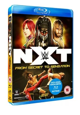 WWE: NXT - From Secret to Sensation (2017) Kevin Owens cert 15 2 discs Blu-Ray Pre-Owned